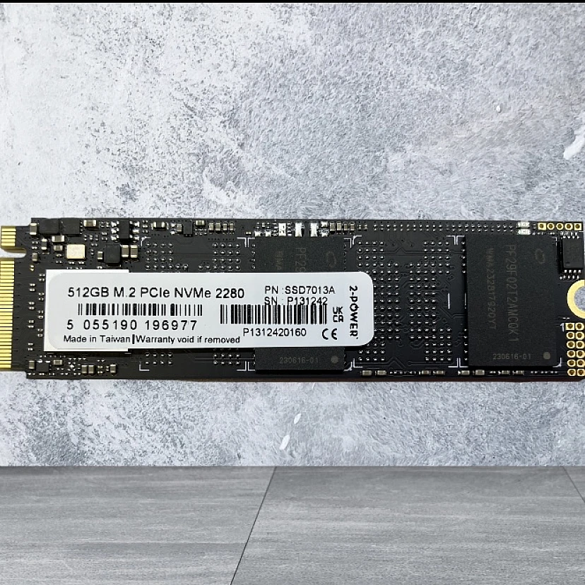 Solid-State Drive NOU (SSD) 512 GB, M.2 NVMe PCIe 2280, Brand 2-Power